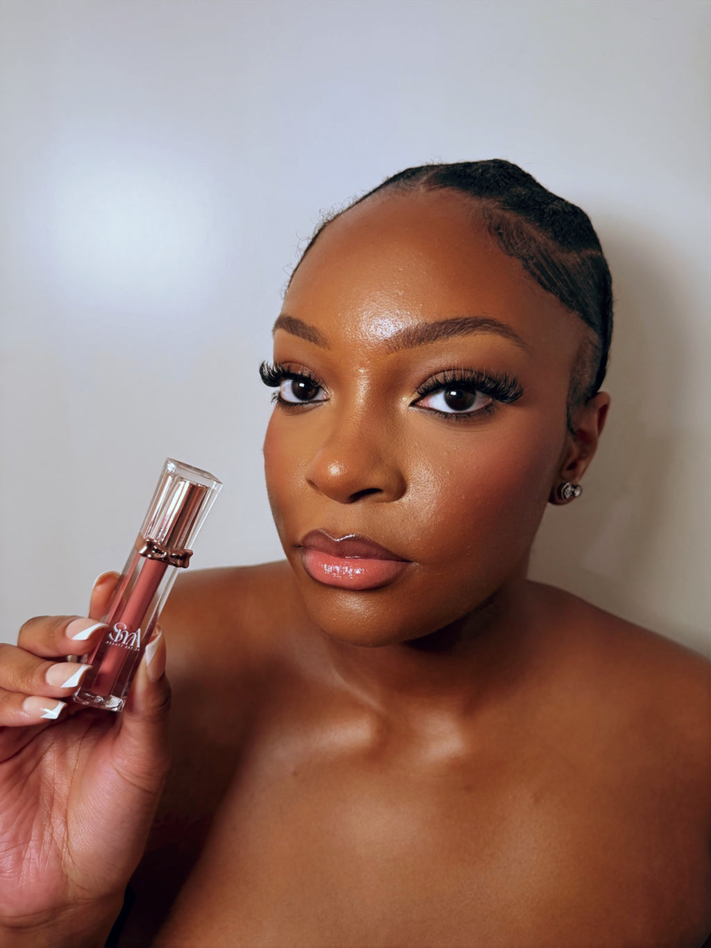 High-Shine Lip Gloss (Mauve)